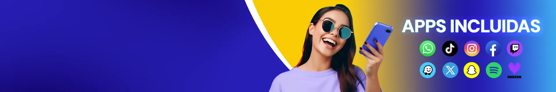 Planes postpago con más Apps y Gigas